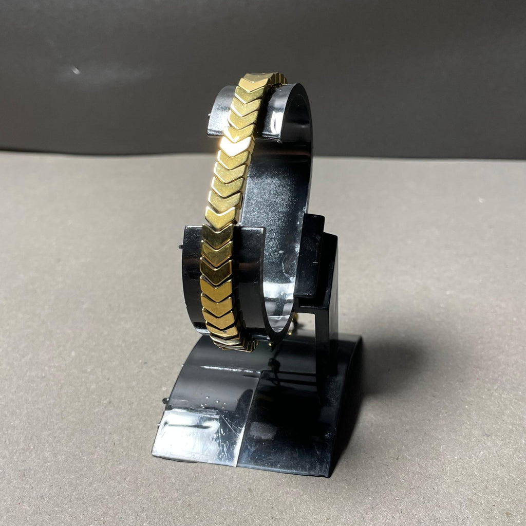 Chevron Bracelet– Golden Colour