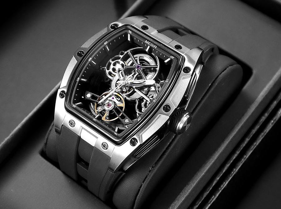 MEGIR - ChronoVex Skeleton Watch