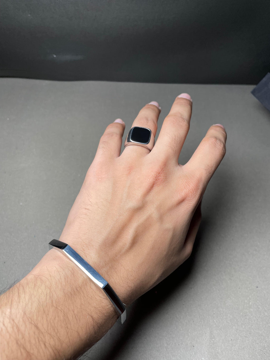 Black Onyx Trio – Premium Men’s Jewelry Gift Set