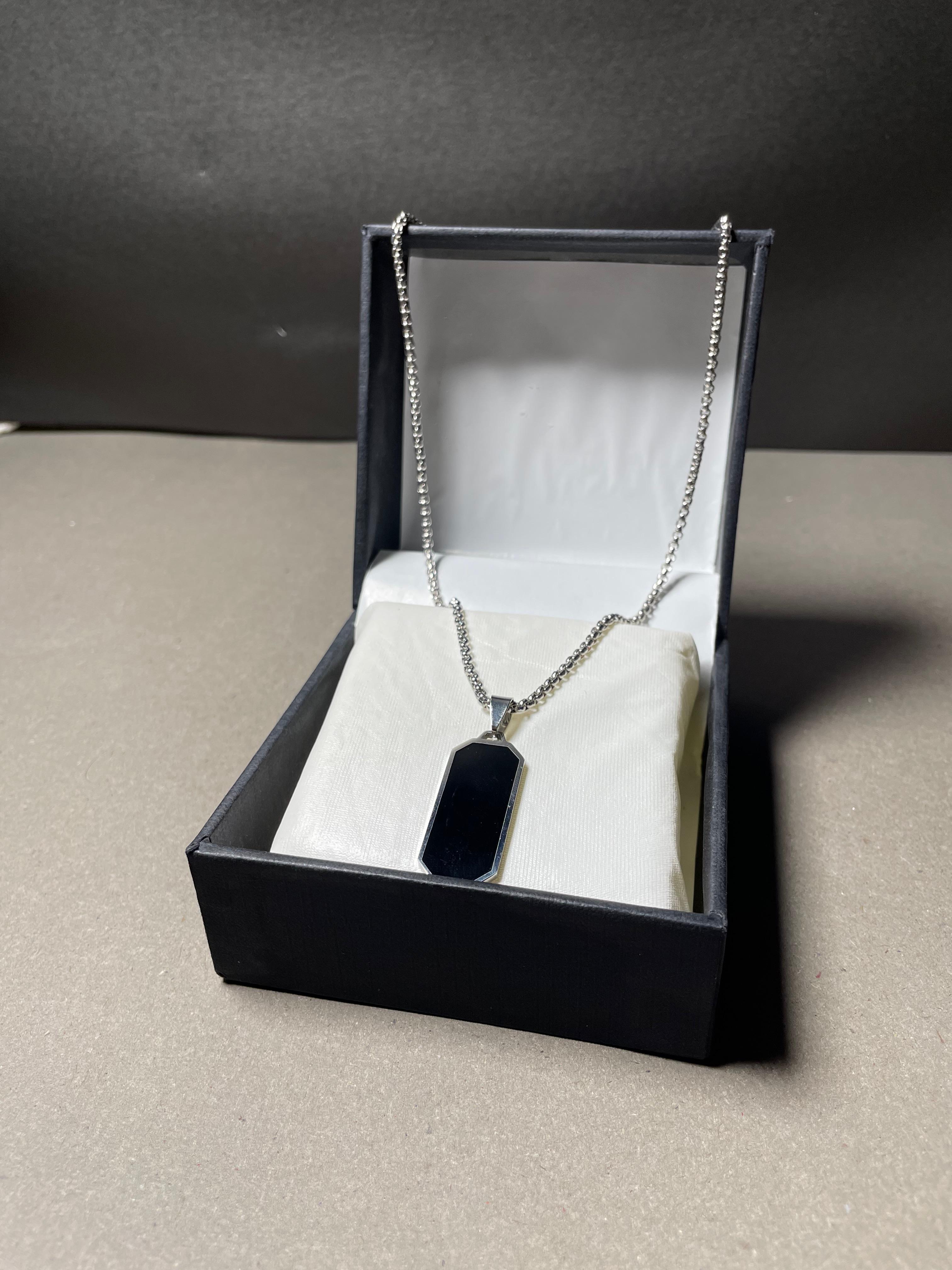 Black Onyx Trio – Premium Men’s Jewelry Gift Set